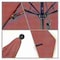 California Umbrella 9' Black Aluminum Market Patio Umbrella, Pacifica Tuscan 194061335833 - alternate 2